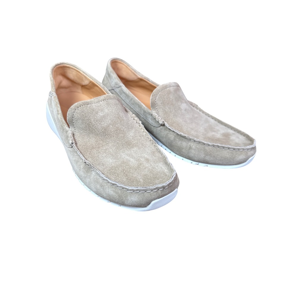 Olukai Ka'a Loafer Oatmeal Suede Casual Lifestyle Daily Slip On Shoe Mens 12 - Picture 3 of 9